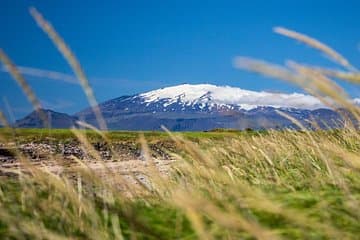 Volcán glaciar snaefellsjokull