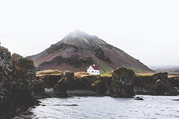 Arnarstapi village in Snæfellsnes Peninsula