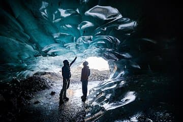 Ice cave exploration