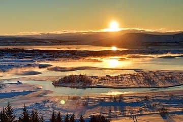 Amanecer en Thingvellir