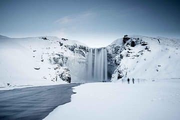 Skogafoss in winter