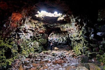 Explore the hidden underworld of Iceland's magical lava tube caves.