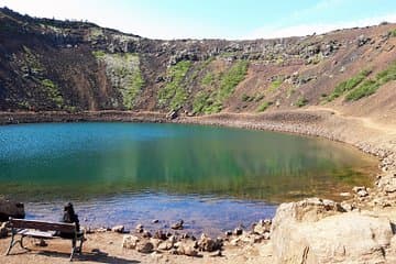 Kerið volcanic crater
