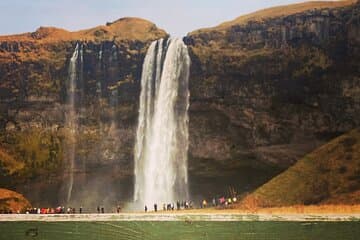 Seljalandsfoss waterfall at the South Coast