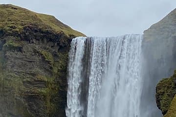 Skogafoss waterfall