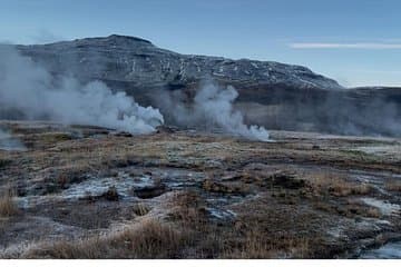 Iceland’s Geysir Geothermal Area – Natural Hot Springs and Volcanic Landscape