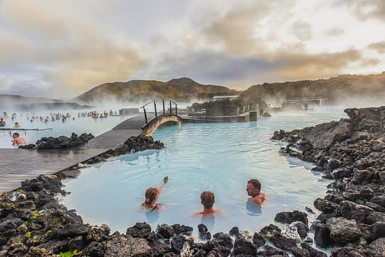 Golden Circle and Kerid Minibus Tour with Blue Lagoon Transfers