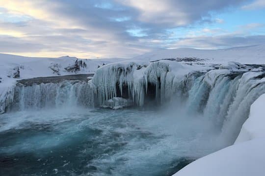 Private: Lake Myvatn & Godafoss Waterfall tour from Akureyri