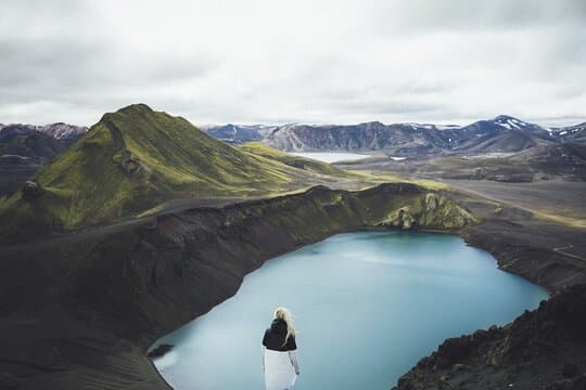 Landmannalaugar Hiking, Haifoss Waterfall and Hot Springs Tour
