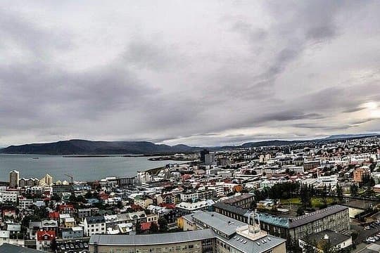 Helicopter Tour: Reykjavik City with landing at Mount Esja