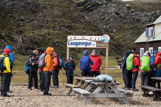 Small Group Landmannalaugar Hike and Hot Springs: Reykjavik/Hella