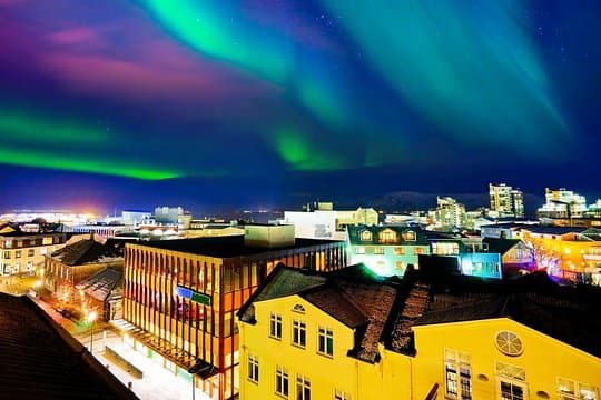 Reykjavík by Night - Illuminated Landmarks and Coastal Charm