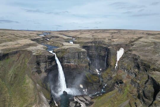 9 Hidden Waterfalls Super Jeep Private Adventure from Reykjavik