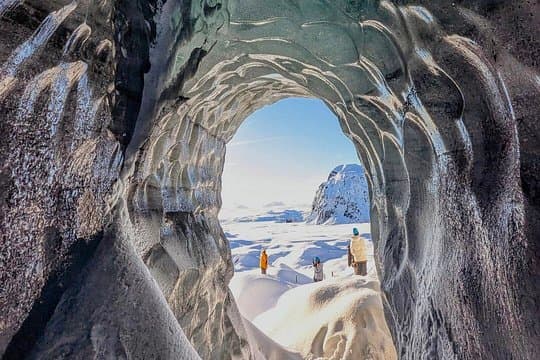 South Coast & Katla Ice Cave Adventure From Reykjavik in a 4x4
