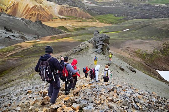 Highlands Hiking: Small Group Landmannalaugar and Hot Springs