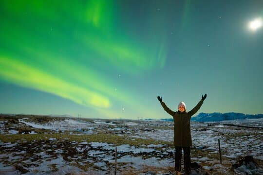 Northern Lights Guided Bus Tour from Reykjavik