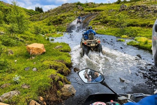 2.5 hour Twin Peaks ATV Adventure with pickup from Reykjavik