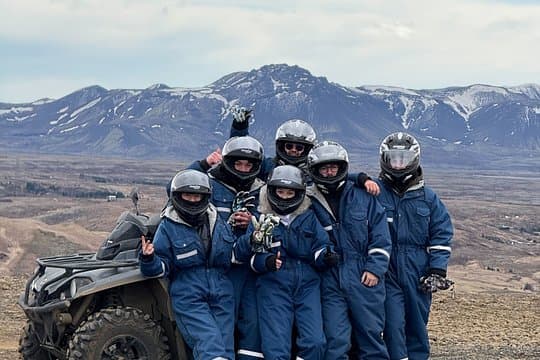 2hr ATV adventure with Pick up from Reykjavik (2 persons per ATV)