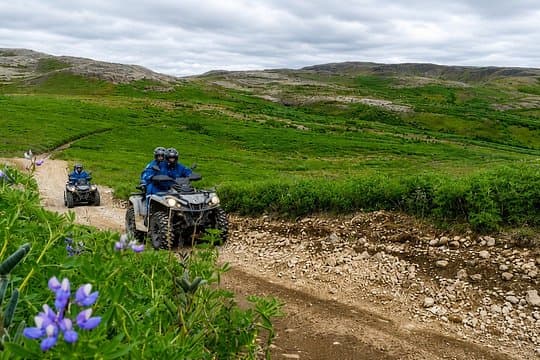 1 Hour ATV Quad Tour : Pick up from Reykjavik (2 persons per ATV)