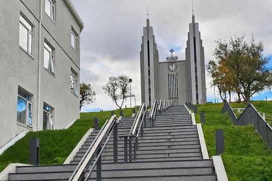 Akureyri Express Gooafoss Waterfall and Akureyri Highlights