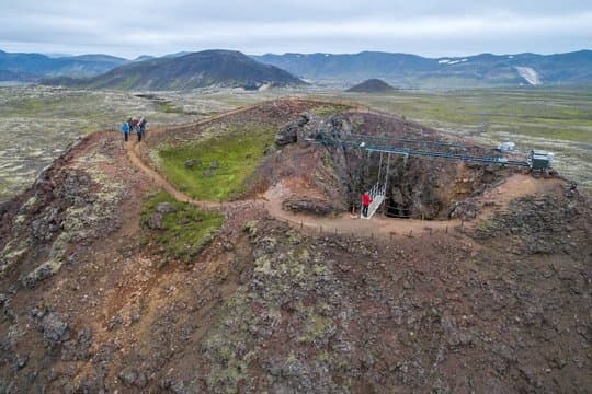 Inside the Volcano & Lagoon: Private Escape from Reykjavik