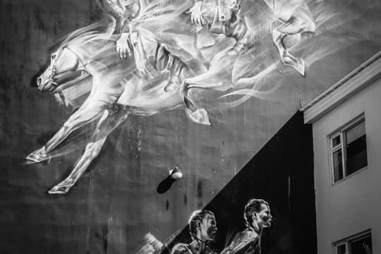 Arte callejero de Reikiavik e historias