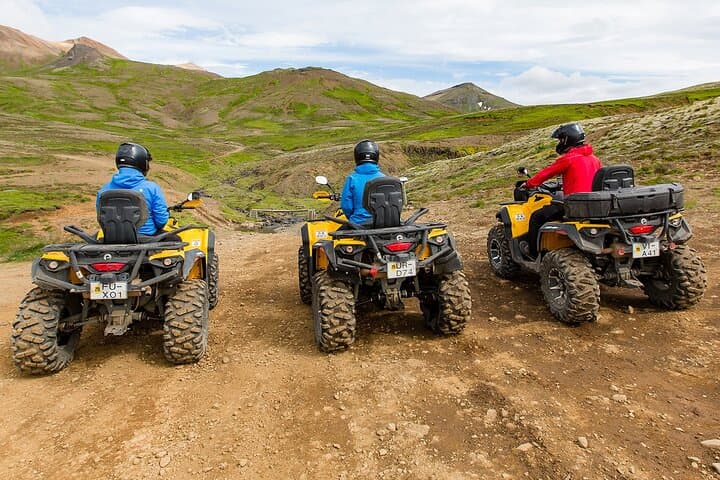 Reykjavik ATV Quad Bike Tour & Sky Lagoon Spa Combo