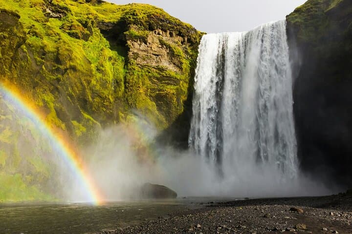 Luxury South Coast Private Tour Waterfalls and Black Beaches