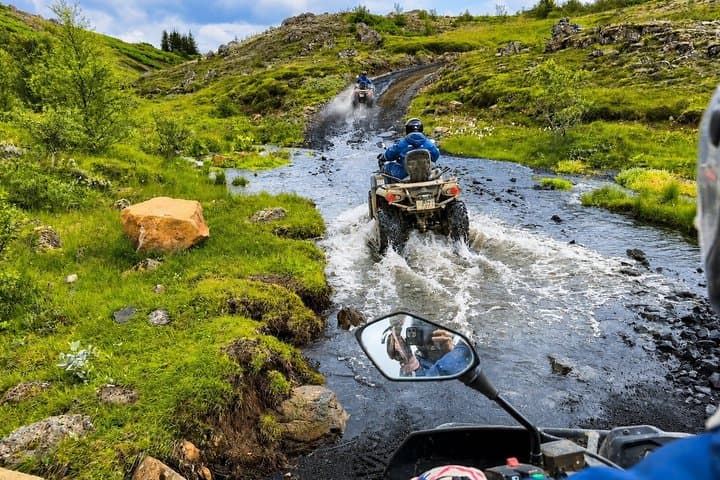 2.5 hour Twin Peaks ATV Adventure with pickup from Reykjavik