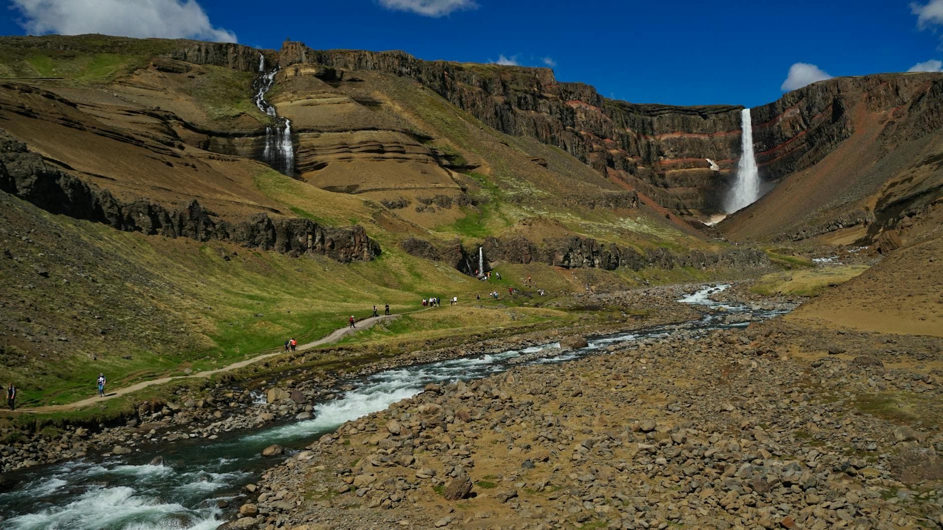 Hengifoss & Waterfalls