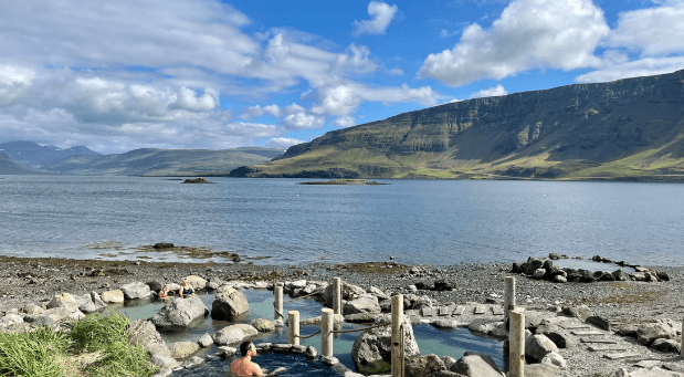 Hvammsvík Hot Springs Admission Ticket