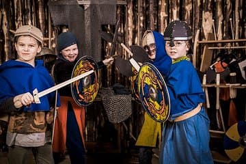 Dressing as Vikings