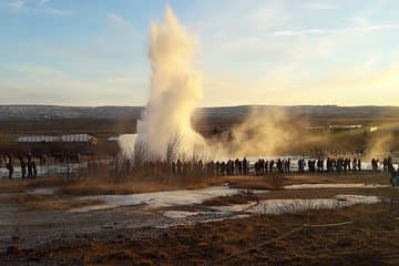 Strokkur hot spring