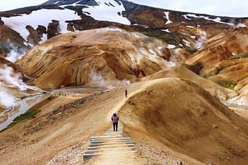 Hveradalir Hot spring valley