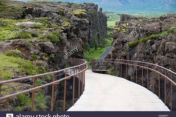 Þingvellir continents