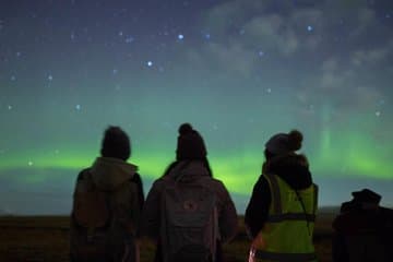 Visitors are treated to a dazzling nighttime display, away from city lights.