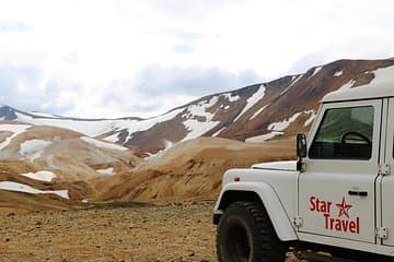 Jeep with a view