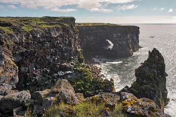 Arnarstappi - Sea cliffs