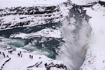 Gullfoss in winter