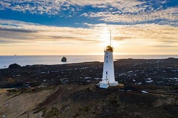 The Reykjanesviti Lighthouse