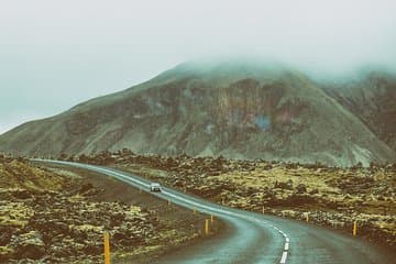 Lava fields