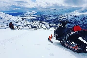 Snowmobiling