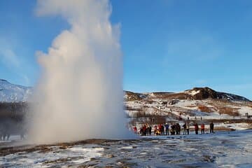 Geysir area