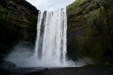 Skógafoss waterfall