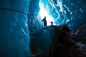 Glacier hike and Ice cave