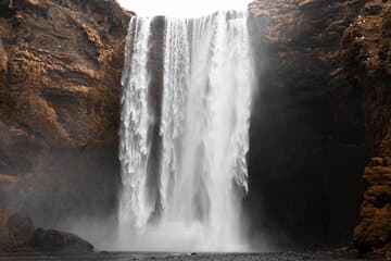 Skogafoss waterfall
