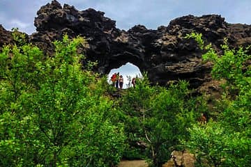 Dimmuborgir lava field