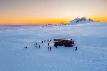 Take epic shots in the middle of the glaciers!