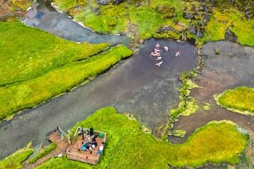 Piscina geotérmica natural en Landmannalaugar