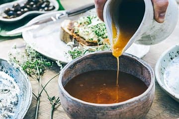 The restaurant located within Hvammsvik offers a selection of locally inspired dishes, waiting for you to enjoy